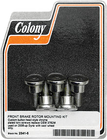 Brake Rotor Hardware Button Head Chr