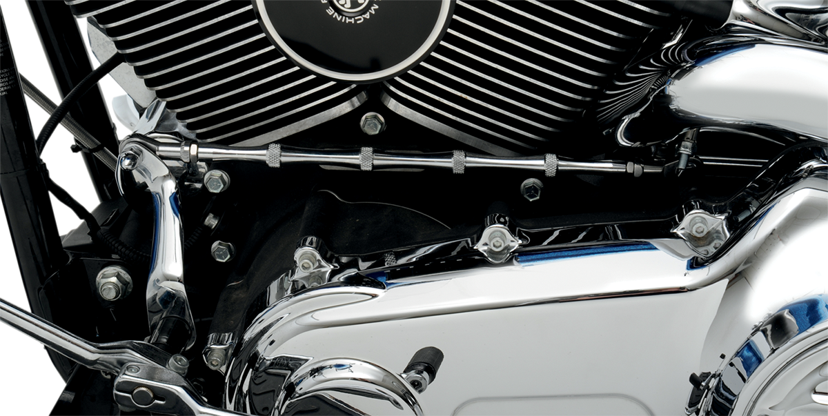ACCUTRONIX Shift Linkage - Tribal - Chrome LRS100-SLRC