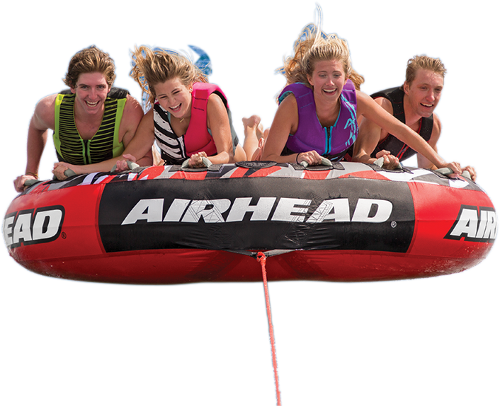 AIRHEAD SPORTS GROUP Tube - Mega Slice - Inflatable/Towable - One/Two/Three/Four Rider AHSSL-42