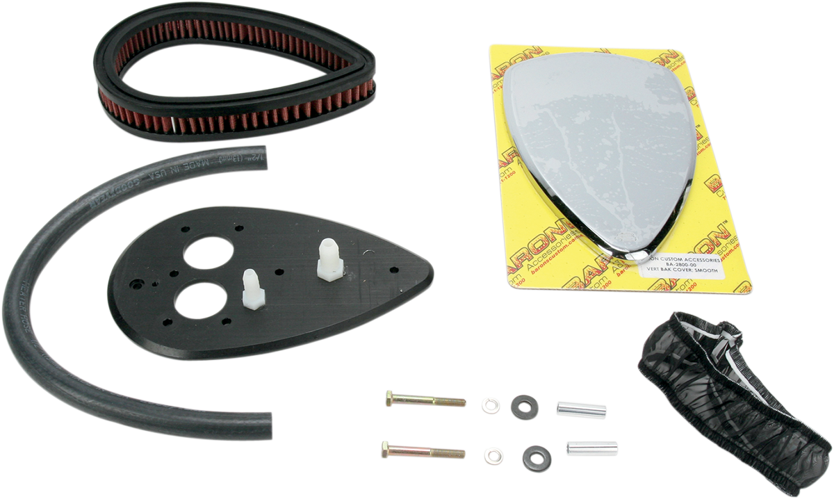 BARON Big Air Kit - Smooth - Chrome BA-2074-00