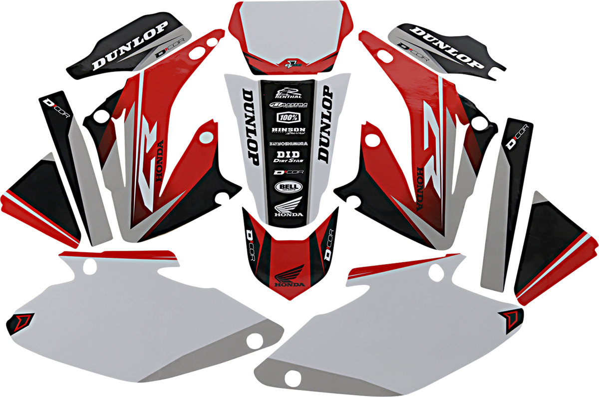 D'COR VISUALS Graphic Kit - Cor 9 Honda - CR 125/250 20-10-127
