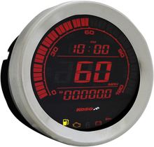 KOSO NORTH AMERICA 4" Speedometer - Chrome BA051000