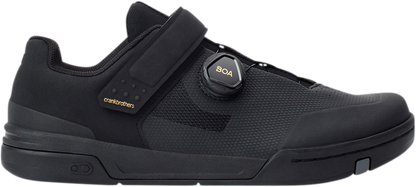 CRANKBROTHERS Stamp BOA® Flat Shoes - Black/Gold - US 7 STB01080A-7.0