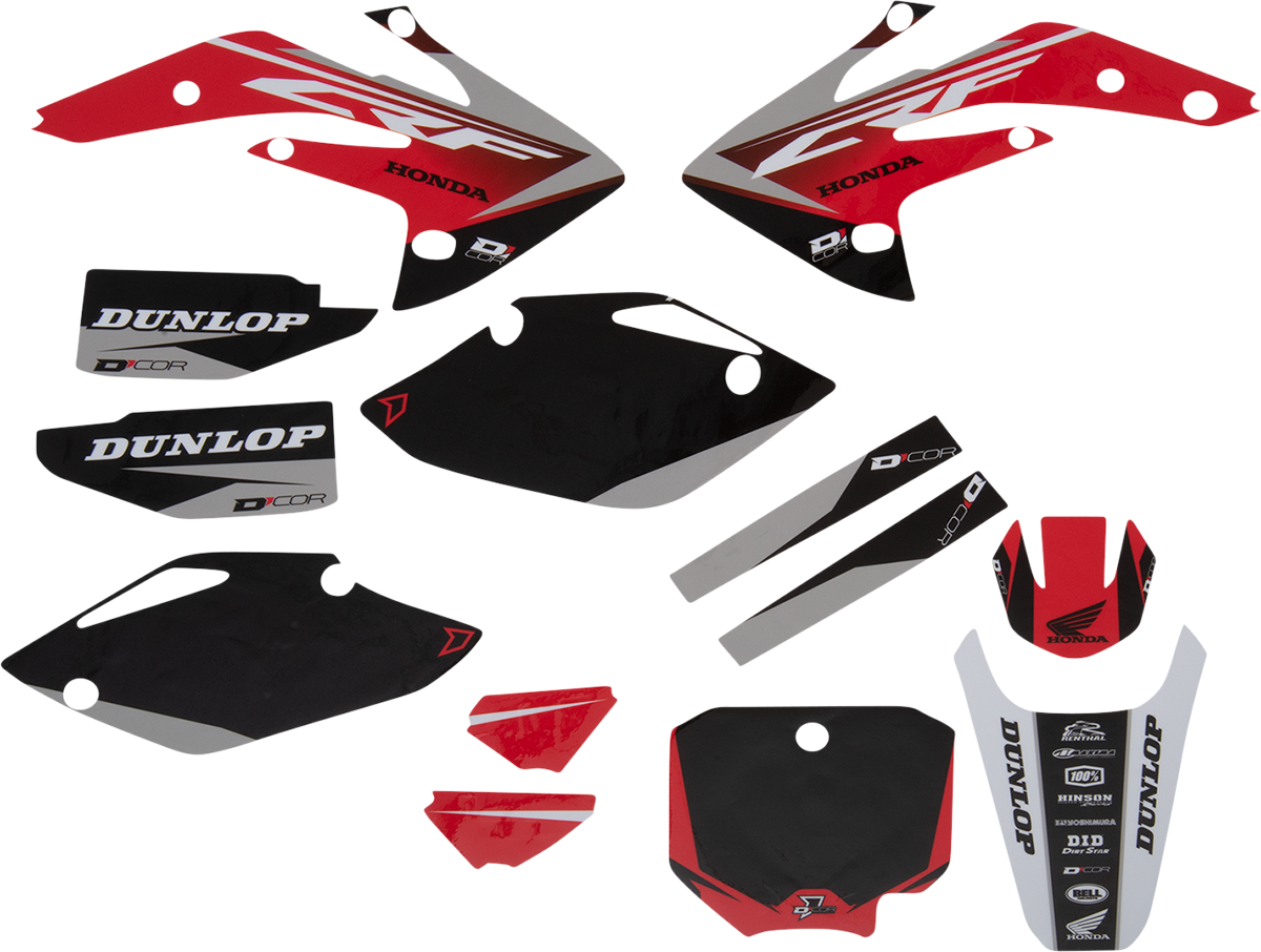 D'COR VISUALS Graphic Kit - Cor 9 Honda - CRF150R 20-10-154