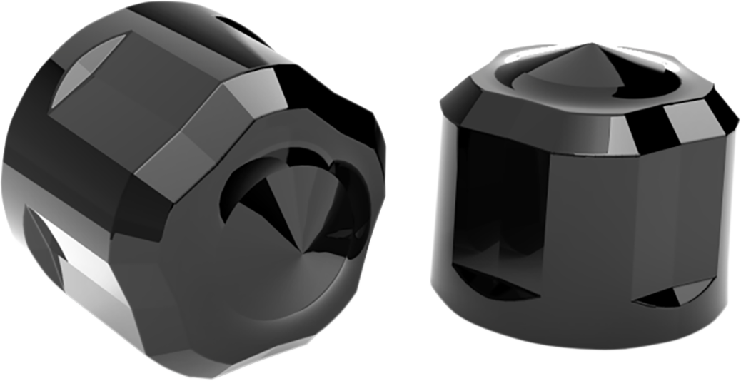 CIRO Caps - Engine/Bolt/Cover - Crown/Diamond-Cut - Chrome - M8 70021