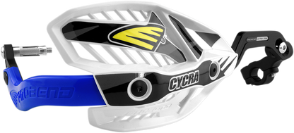 CYCRA Ultra Probend CRM Wrap Around Handguards for 1-1/8" Handlebars - White/Blue 1CYC-7408-62X