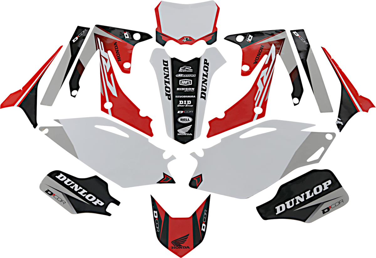 D'COR VISUALS Graphic Kit - Cor 9 Honda - CRF 250/450 '09-'13 20-10-246