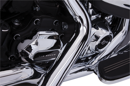 CIRO Caps - Engine/Bolt/Cover - Crown/Diamond-Cut - Black - Twin Cam 70025