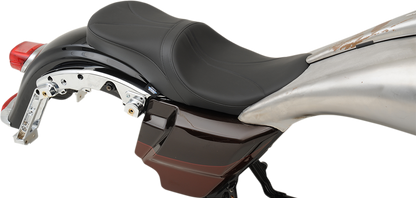 DRAG SPECIALTIES SEATS Low Touring Seat - Solar Reflective - Mild Stitched - Razorback Tanks - FL '08-'23 0801-1075