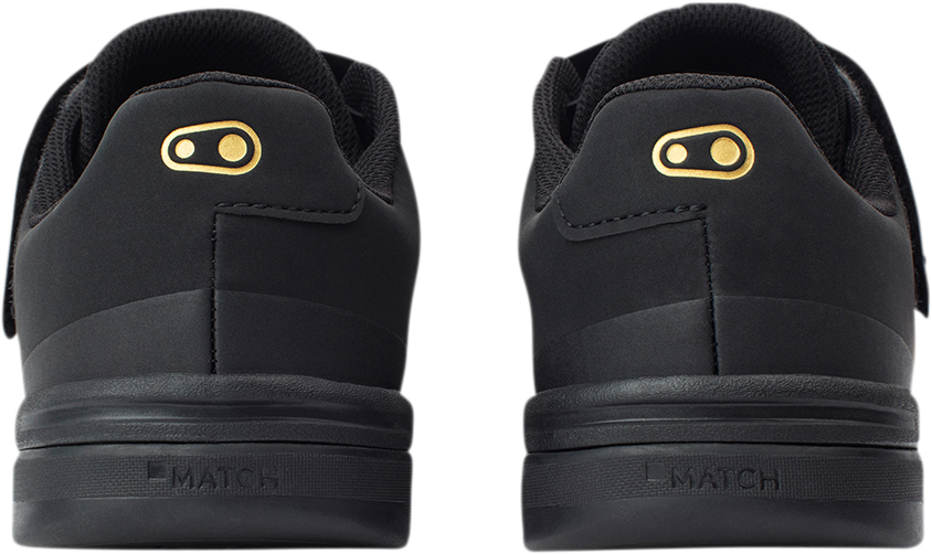 CRANKBROTHERS Stamp BOA® Flat Shoes - Black/Gold - US 8.5 STB01080A-8.5