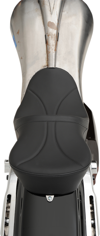 DRAG SPECIALTIES SEATS Low Touring Seat - Solar Reflective - Mild Stitched - Razorback Tanks - FL '08-'23 0801-1075