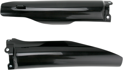 ACERBIS Fork Covers - Lower - Black 2115000001