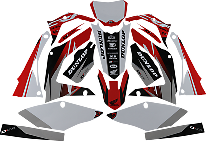 D'COR VISUALS Graphic Kit - Cor 9 Honda - CRF 250/450 '17-'18 20-10-442