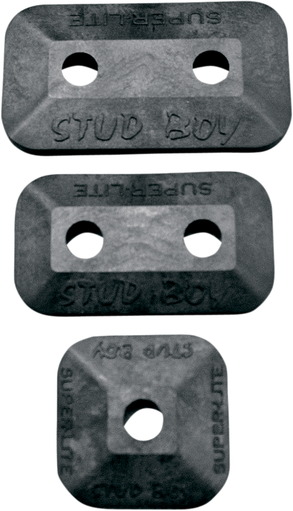 STUD BOY Backer Plates - Single - 24 Pack 2462-P1-BLK