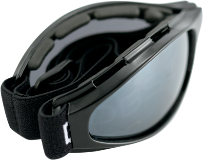 BOBSTER Crossfire Goggle - Matte Black - Smoke Lens BCR001