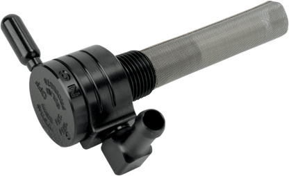 GOLAN PRODUCTS "Click-Slick" Fuel Petcock - Backward - Black - 3/8" NPT 75-516B-BLK