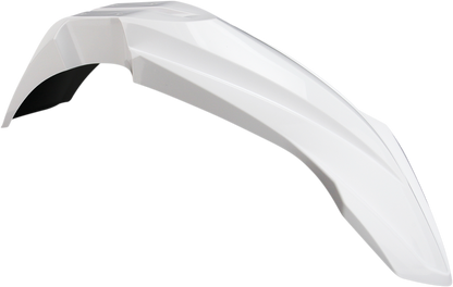 ACERBIS Front Fender - White - Yamaha - YZ/WR '10-'22 2171740002