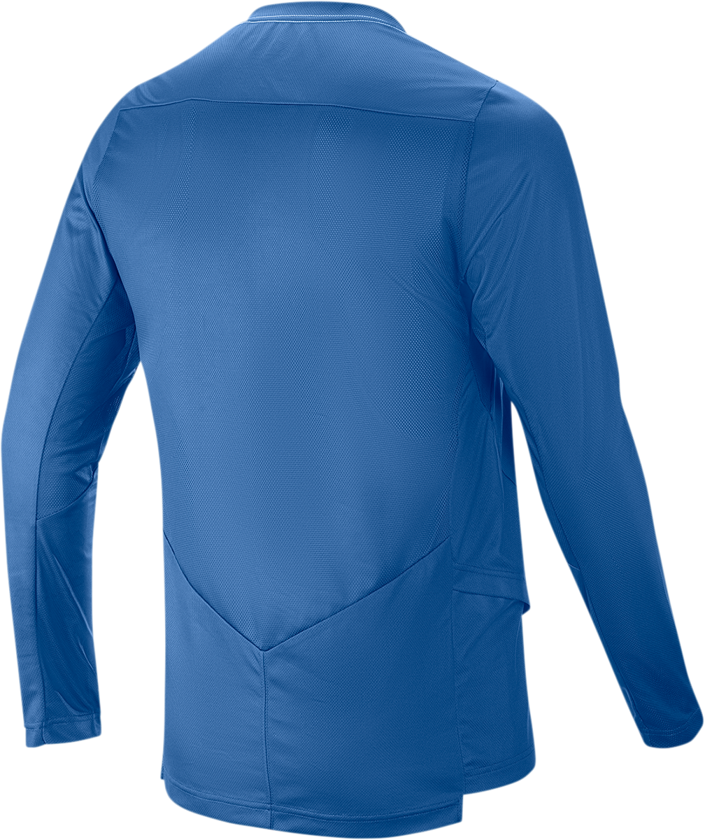 ALPINESTARS Drop 6.0 Long-Sleeve Jersey - Blue - 2XL 1766420-7310-2X
