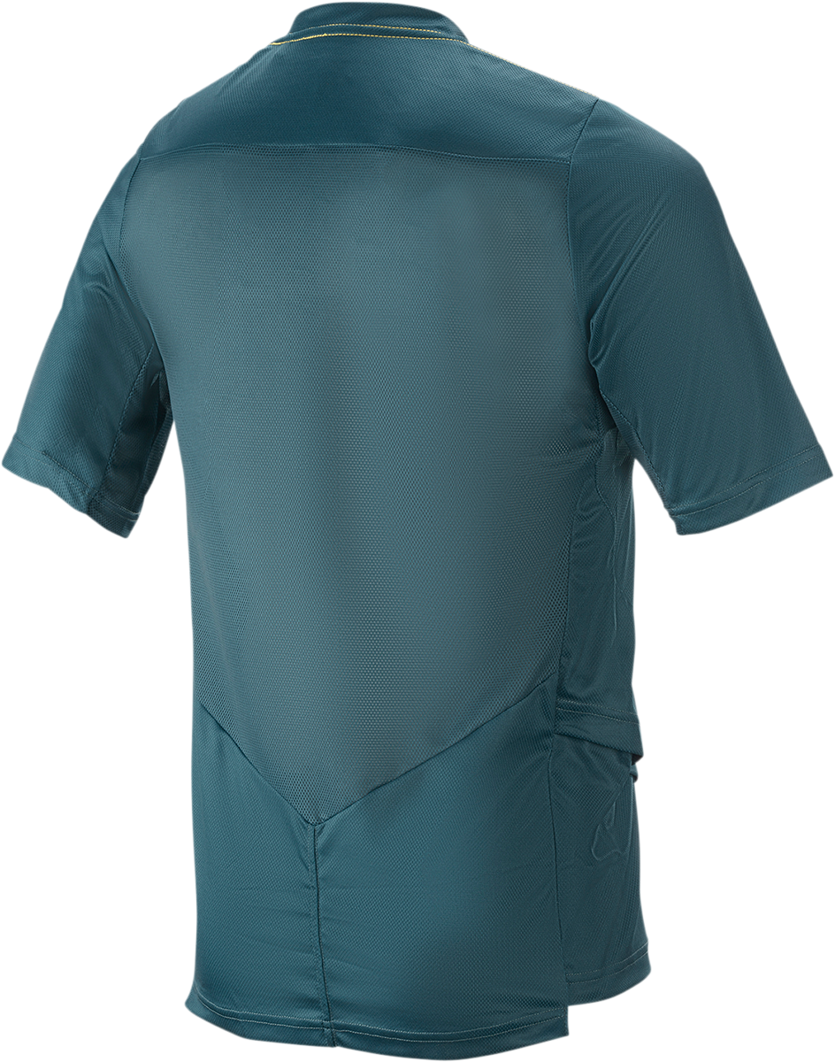 ALPINESTARS Drop 6.0 Short-Sleeve Jersey - Green - Small 1766320-7170-SM