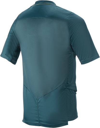 ALPINESTARS Drop 6.0 Short-Sleeve Jersey - Green - Small 1766320-7170-SM