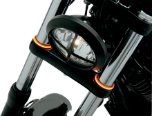 CUSTOM DYNAMICS WRAPZ® Fork Lights - 39 mm - Amber Lens TW39AA