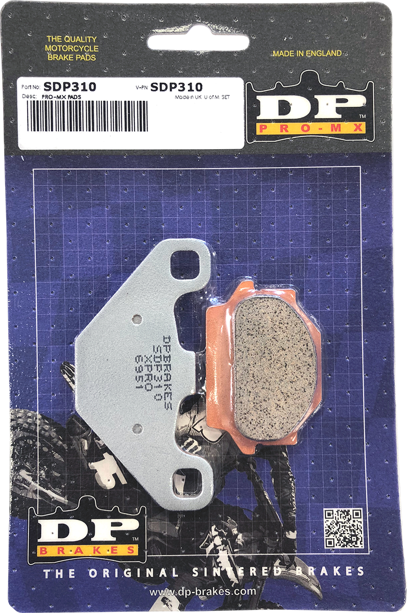 DP BRAKES Pro MX Sintered Brake Pads SDP310