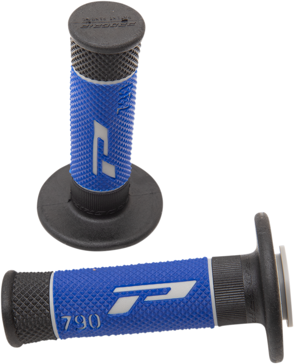 PRO GRIP 790 Triple Density Grips - Black/Blue PA079000TGBL