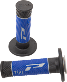 PRO GRIP 790 Triple Density Grips - Black/Blue PA079000TGBL