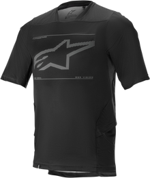 ALPINESTARS Drop 6.0 Short-Sleeve Jersey - Black - 2XL 1766320-10-2X