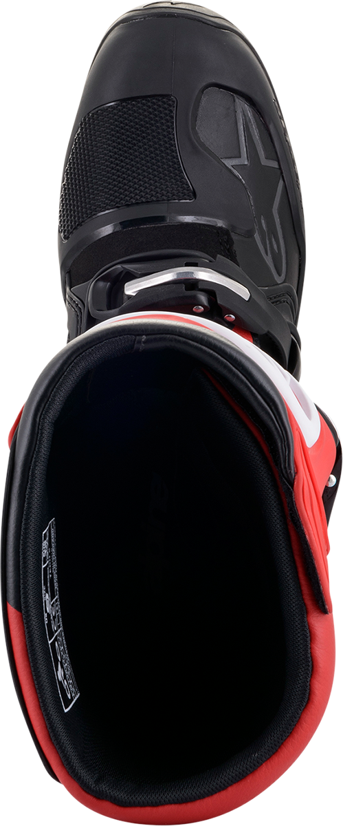 ALPINESTARS Tech 5 Boots - Black/Red- US 11 / EU 45.5 2015015-13-11
