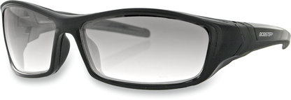 BOBSTER Hooligan Sunglasses - Gloss Black - Clear Photochromic Lens BHOO101