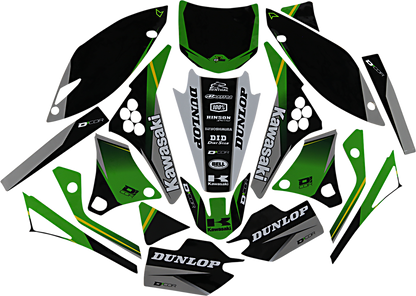 D'COR VISUALS Graphic Kit - Cor 9 Kawasaki - KX 250 F '09-'12 20-20-231