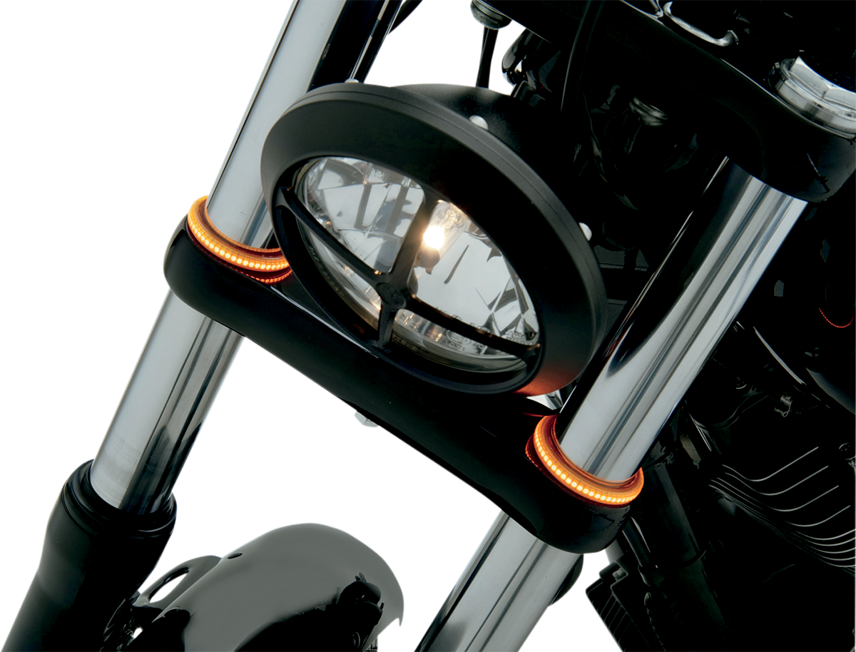 CUSTOM DYNAMICS WRAPZ® Fork Lights - 41 mm - Smoke Lens TW41AS