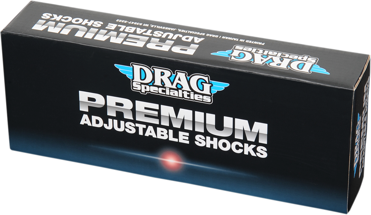 DRAG SPECIALTIES SHOCKS Premium Ride-Height Adjustable Shocks - 12" - Standard - Chrome C16-0153A