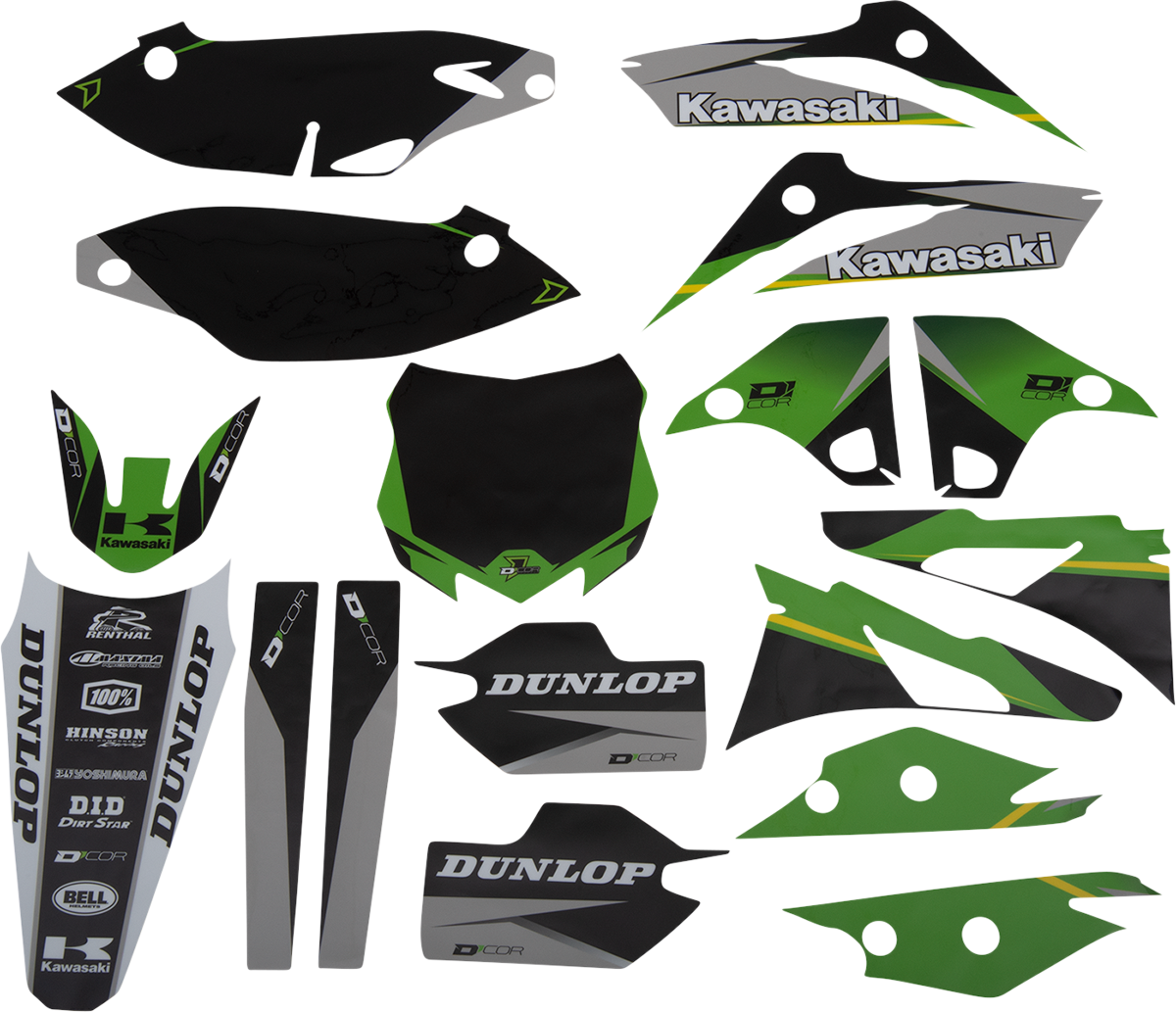 D'COR VISUALS Graphic Kit - Cor 9 Kawasaki - KX 250 F '13-'16 20-20-232