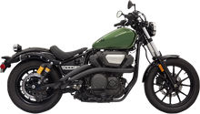 BASSANI XHAUST Sweeper Exhaust - Black - Bolt 3B1F2B