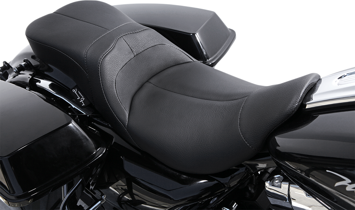 DANNY GRAY LowIST Seat - Black - Leather - FL '08-'23 FA-DGE-0290