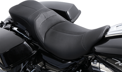 DANNY GRAY LowIST Seat - Black - Leather - FL '08-'23 FA-DGE-0290