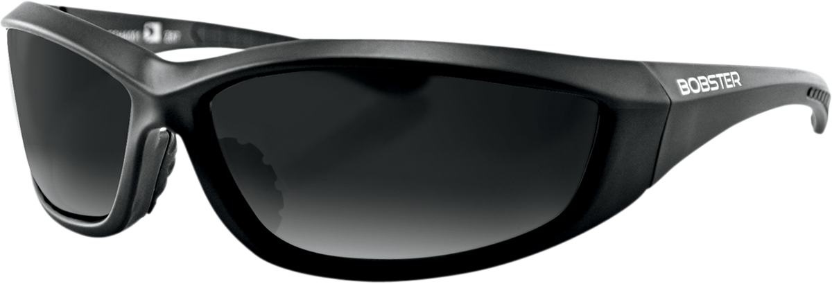 BOBSTER Charger Sunglasses - Gloss Black - Smoke Lens ECHA001