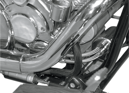 BARON Oil Filter Relocation Kit - Yamaha BA-2640-00