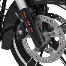 CIRO Forkini Lower Leg Covers - Gloss Black - With LEDs 43003