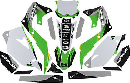 D'COR VISUALS Graphic Kit - Cor 9 Kawasaki - KX 450 F 20-20-462