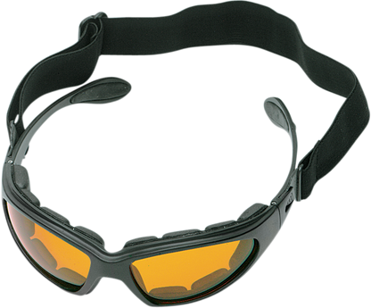 BOBSTER GXR Goggle/Sunglasses - Matte Black - Amber Lens GXR001A