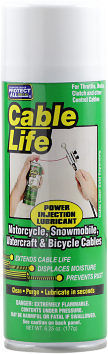 PROTECT ALL Cable Life Lubricant - 6.25 oz. net wt. - Aerosol 25006