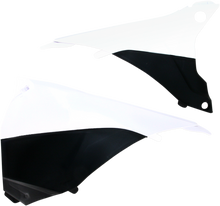 ACERBIS Airbox Cover - White/Black 2374120002