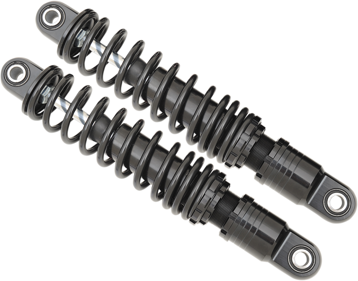 DRAG SPECIALTIES SHOCKS Premium Ride-Height Adjustable Shocks - 12" - Standard - Black C16-0162AB
