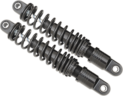 DRAG SPECIALTIES SHOCKS Premium Ride-Height Adjustable Shocks - 12" - Standard - Black C16-0162AB
