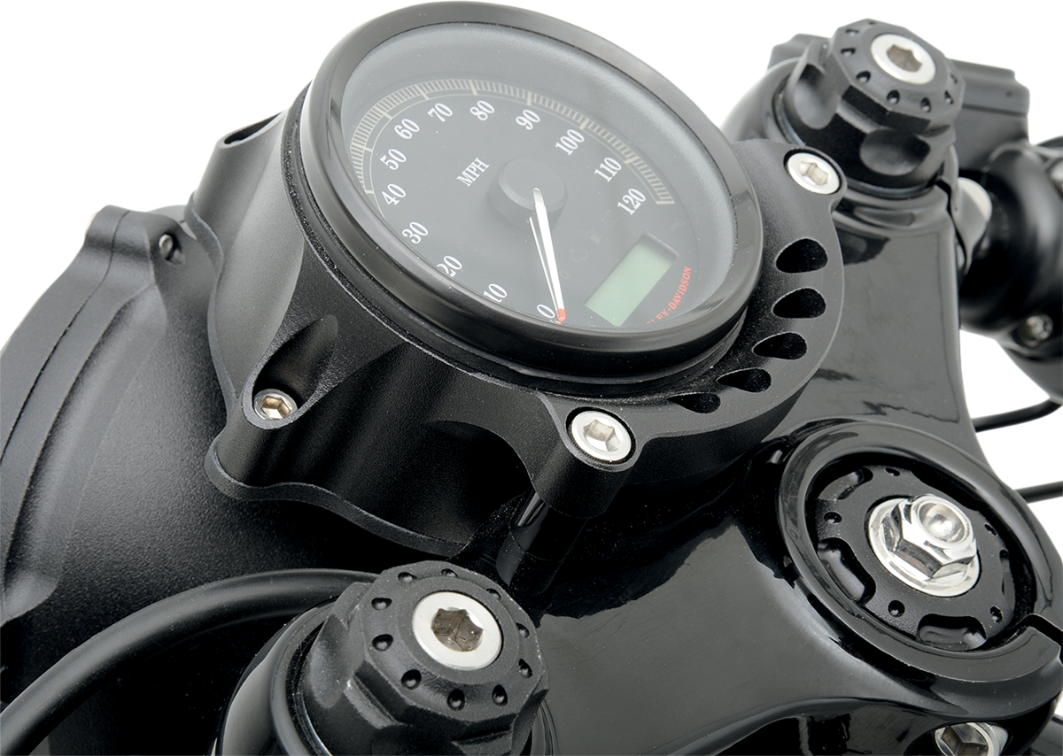 RSD Cafe Gauge/Headlight Relocators - Black Ops™ 0207-2001-SB