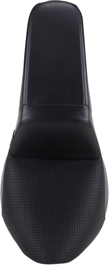 LE PERA Kickflip Seat - Basketweave - Black - Softail '18-'23 LYR-590BW