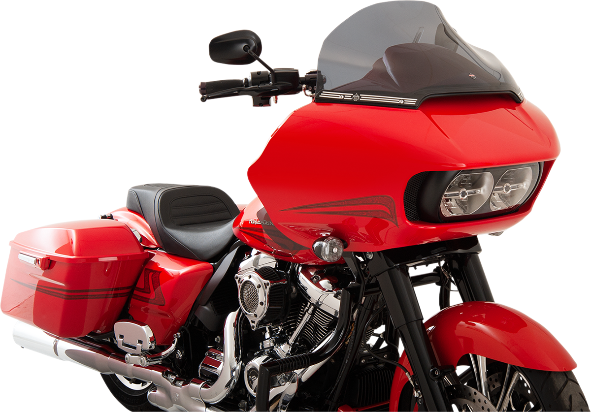 KLOCK WERKS Sport Flare™ Windshield - 14" - Dark Smoke - FLTR KWW-01-0317